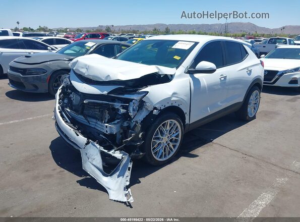 KL4MMBS27PB158568 2023 BUICK ENCORE White Передня ліва чверть