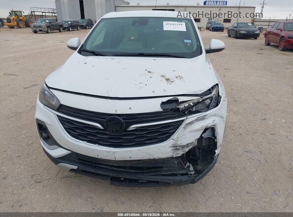 KL4MMBS28NB010040 2022 BUICK ENCORE White Instrument cluster view