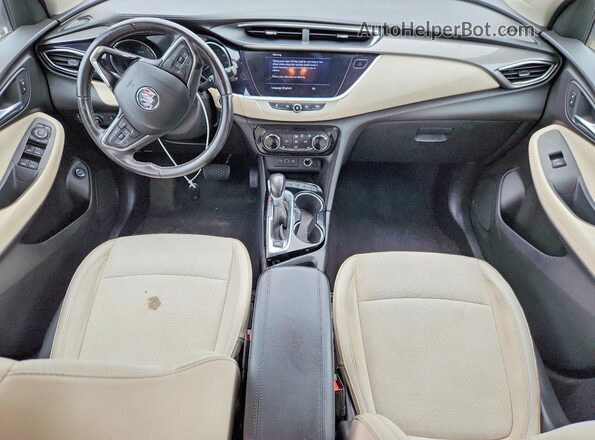 KL4MMBS29LB083107 2020 BUICK ENCORE White წინა პანელის ხედი