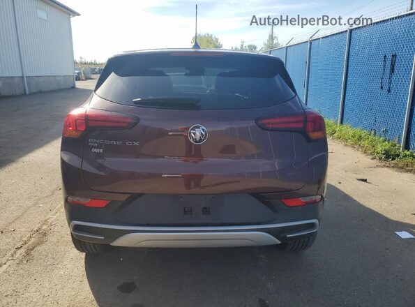 KL4MMCSL0NB038073 2022 BUICK ENCORE Brown უკანა ხედი