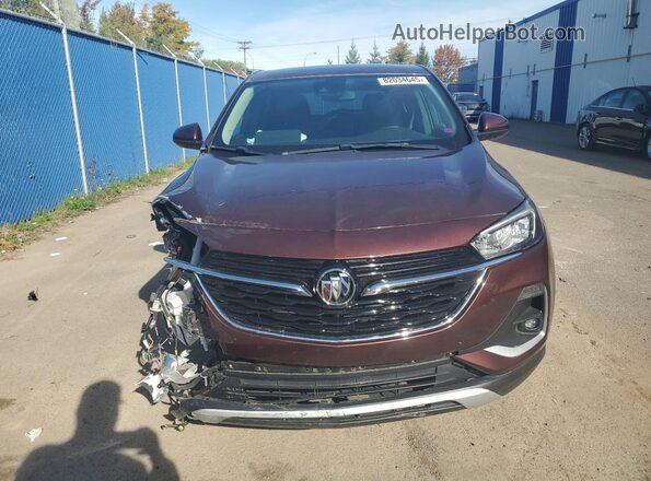 KL4MMCSL0NB038073 2022 BUICK ENCORE Brown წინა ხედი