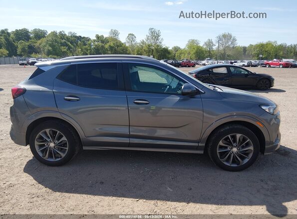 KL4MMCSL1NB038020 2022 BUICK ENCORE Gray Вид задньої частини салону