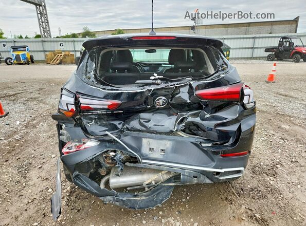 KL4MMCSL3NB128088 2022 BUICK ENCORE Black Вид ззаду