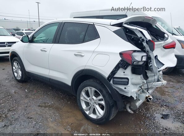 KL4MMCSL5NB107985 2022 BUICK ENCORE White Задня ліва чверть