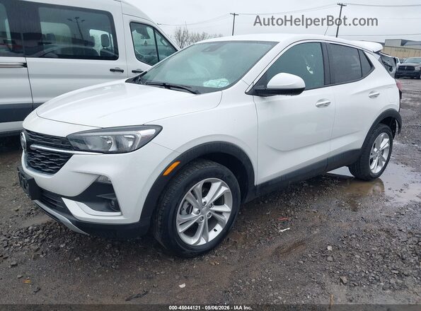 KL4MMCSL5NB107985 2022 BUICK ENCORE White Передня ліва чверть
