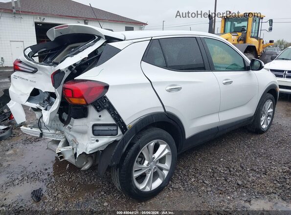 KL4MMCSL5NB107985 2022 BUICK ENCORE White Задня права чверть