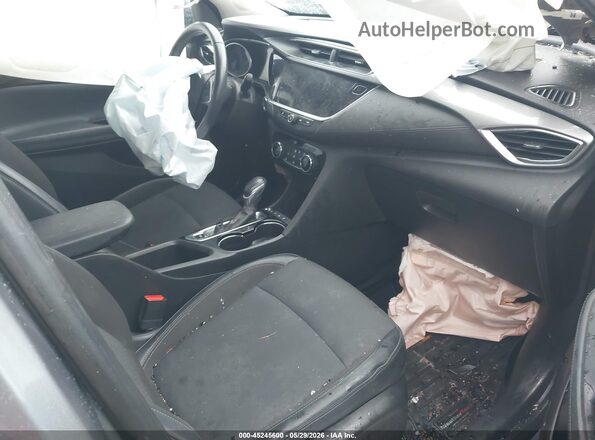 KL4MMCSL6NB076732 2022 BUICK ENCORE Gray Widok wnętrza z przodu