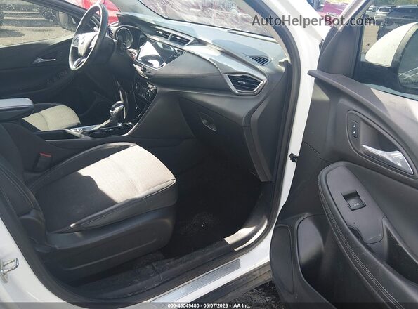 KL4MMCSL7MB176224 2021 BUICK ENCORE White წინა სალონის ხედი