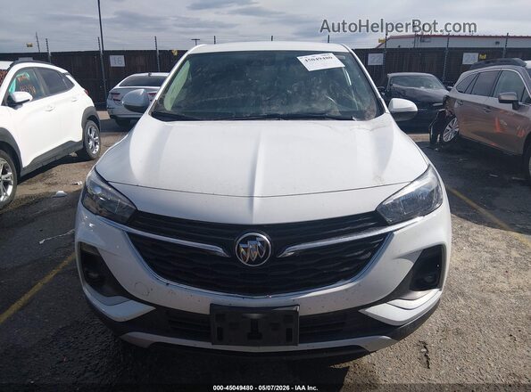 KL4MMCSL7MB176224 2021 BUICK ENCORE White ხელსაწყოთა პანელის ხედი