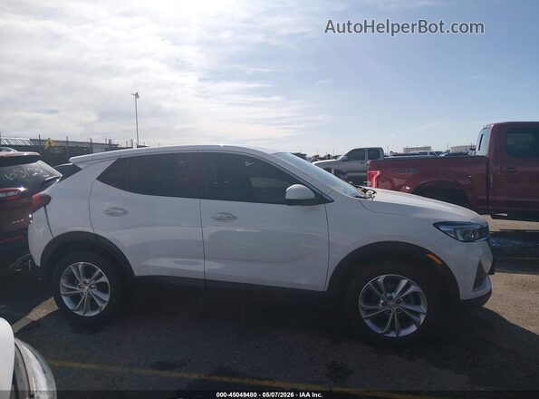 KL4MMCSL7MB176224 2021 BUICK ENCORE White უკანა სალონის ხედი