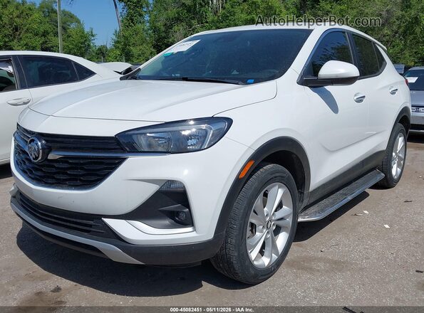 KL4MMCSL8LB097174 2020 BUICK ENCORE White Передня ліва чверть