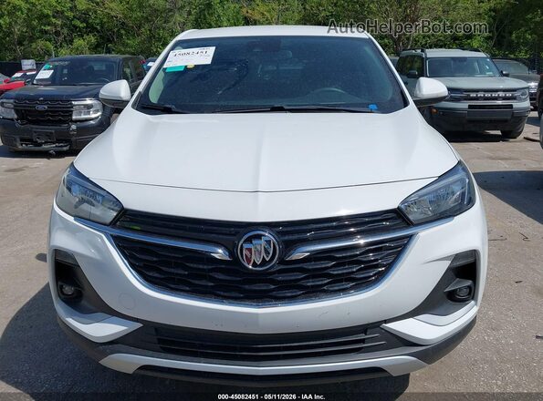 KL4MMCSL8LB097174 2020 BUICK ENCORE White Вид щитка приладів