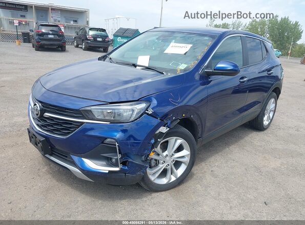 KL4MMCSL8PB126484 2023 BUICK ENCORE Синий Передняя левая четверть
