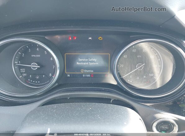 KL4MMDS20NB096326 2022 BUICK ENCORE White უკანა სავარძლების ხედი