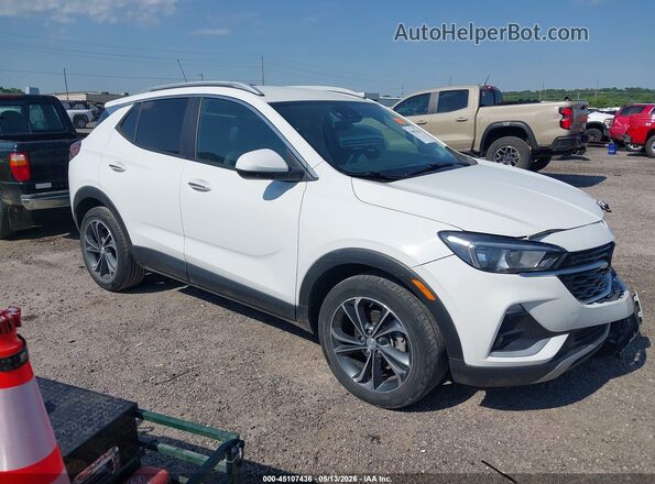 KL4MMDS20NB096326 2022 BUICK ENCORE White უკანა სალონის ხედი