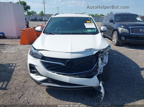 KL4MMDS20NB096326 2022 BUICK ENCORE White ხელსაწყოთა პანელის ხედი