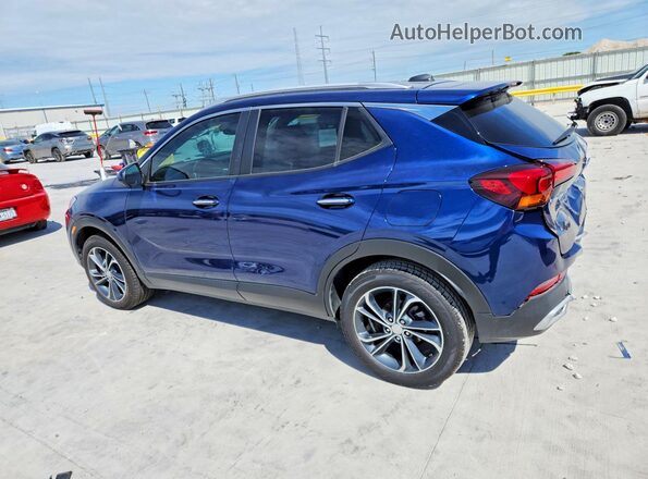 KL4MMDS22NB135580 2022 BUICK ENCORE Blue 