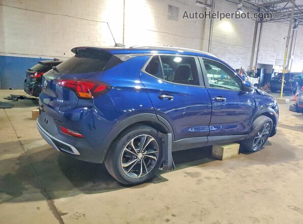 KL4MMDS24NB014064 2022 BUICK ENCORE Blue 
