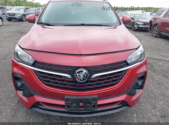 KL4MMDS25MB077060 2021 BUICK ENCORE Red Widok wnętrza z tyłu