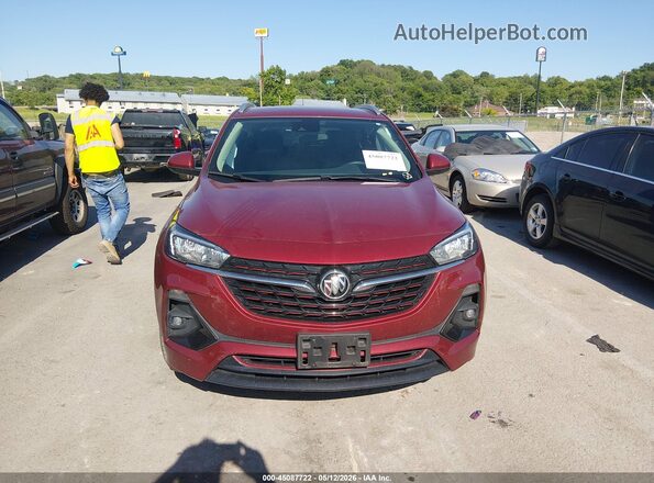 KL4MMDSL1PB022604 2023 BUICK ENCORE Red Widok zestawu wskaźników