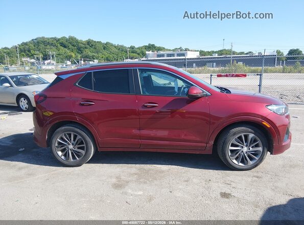KL4MMDSL1PB022604 2023 BUICK ENCORE Red Widok wnętrza z tyłu