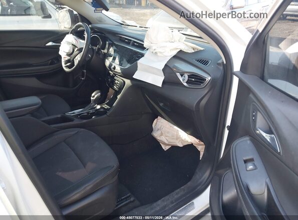 KL4MMDSL2NB129013 2022 BUICK ENCORE White Widok wnętrza z przodu