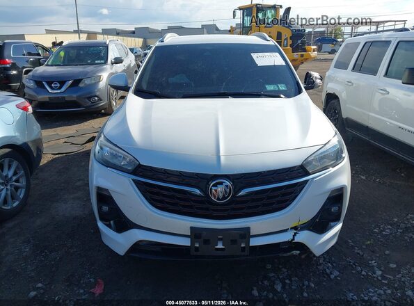 KL4MMDSL2NB129013 2022 BUICK ENCORE White Widok zestawu wskaźników