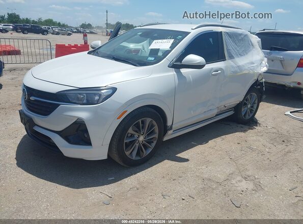 KL4MMDSL4LB096965 2020 BUICK ENCORE White Передня ліва чверть