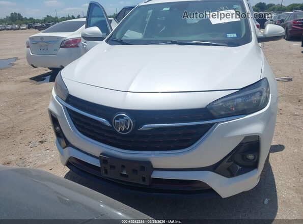 KL4MMDSL4LB096965 2020 BUICK ENCORE White Вид щитка приладів