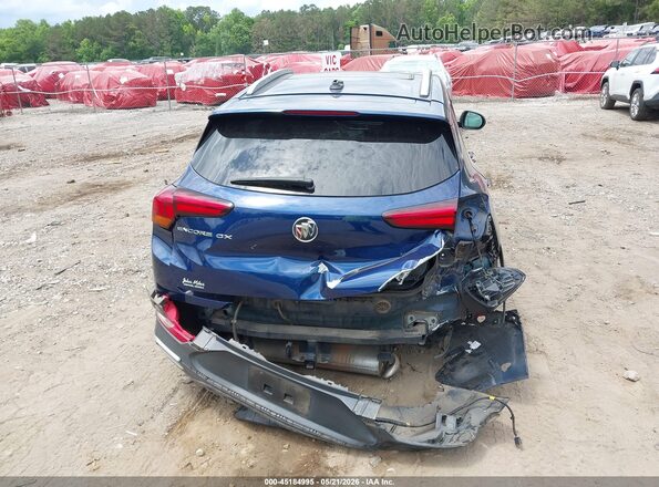 KL4MMDSL7NB023575 2022 BUICK ENCORE Blue 