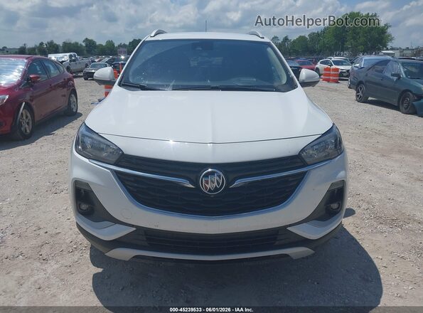 KL4MMDSL9LB126249 2020 BUICK ENCORE White Widok zestawu wskaźników