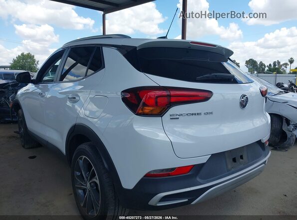 KL4MMESL1NB142230 2022 BUICK ENCORE White Հետևի ձախ