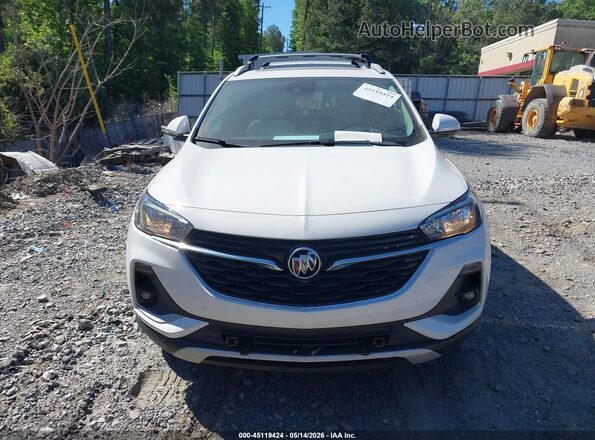 KL4MMESL3MB157651 2021 BUICK ENCORE White Instrument cluster view
