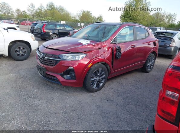 KL4MMESL5LB097421 2020 BUICK ENCORE Red Передня ліва чверть