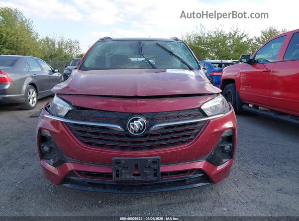 KL4MMESL5LB097421 2020 BUICK ENCORE Red Вид панелі приладів
