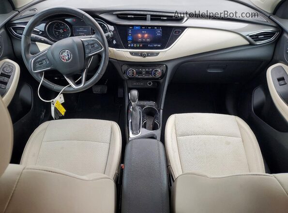 KL4MMESL7LB095525 2020 BUICK ENCORE White Dashboard view
