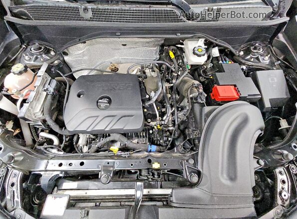 KL4MMESL9PB116932 2023 BUICK ENCORE Black Widok komory silnika