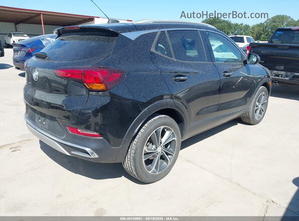 KL4MMFSL2MB151250 2021 BUICK ENCORE Черный Задняя правая четверть