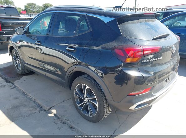 KL4MMFSL2MB151250 2021 BUICK ENCORE Черный Задняя левая четверть