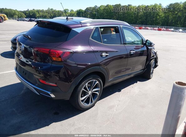 KL4MMFSL4LB074430 2020 BUICK ENCORE Purple Tył prawy