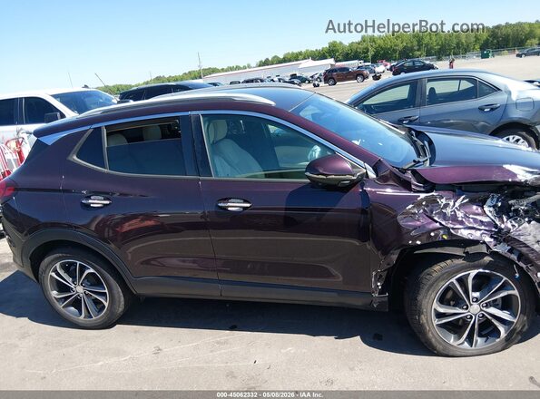 KL4MMFSL4LB074430 2020 BUICK ENCORE Purple Widok zestawu wskaźników