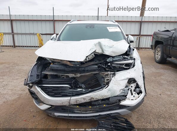 KL4MMFSL8MB094083 2021 BUICK ENCORE White Widok zestawu wskaźników