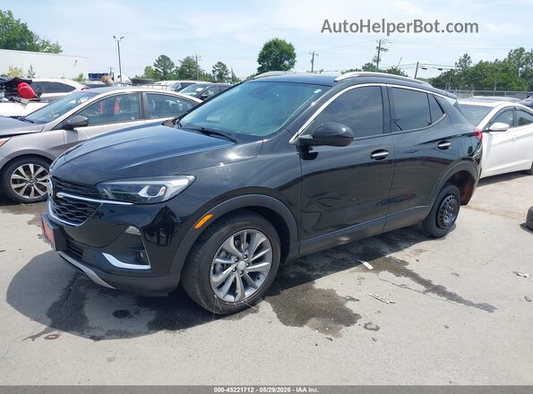 KL4MMFSLXPB075040 2023 BUICK ENCORE Black Առջևի ձախ երեք քառորդ տեսարան