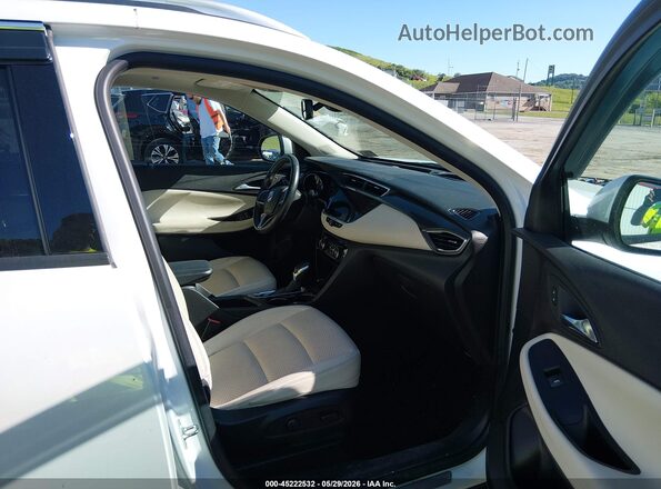 KL4MMGSL0NB041417 2022 BUICK ENCORE Белый Вид салона спереди