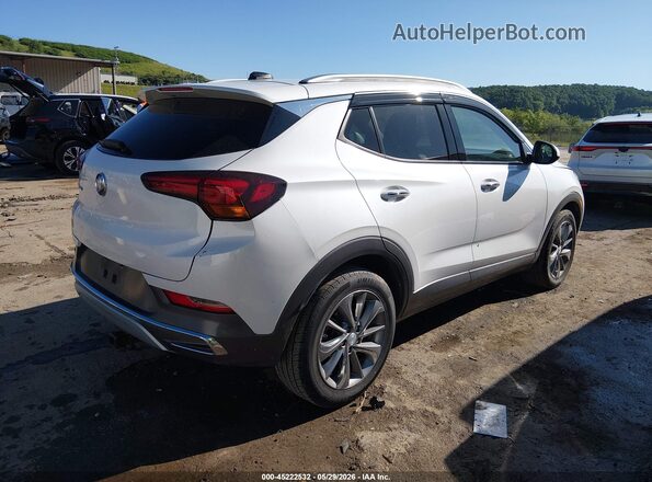 KL4MMGSL0NB041417 2022 BUICK ENCORE Белый Задняя правая четверть