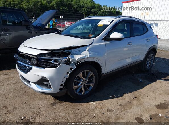 KL4MMGSL0NB041417 2022 BUICK ENCORE Белый Передняя левая четверть