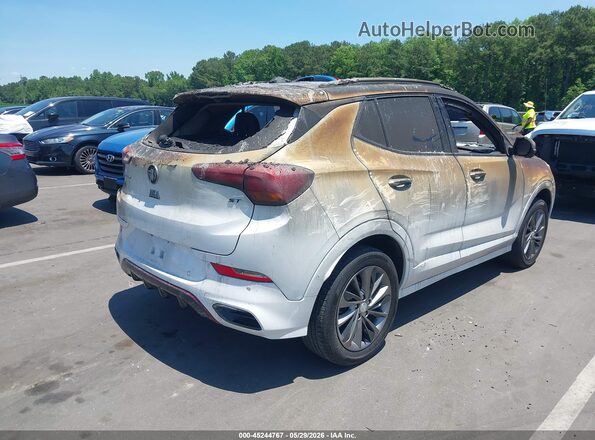 KL4MMGSL2NB087606 2022 BUICK ENCORE Белый Задняя правая четверть