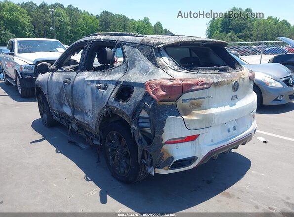 KL4MMGSL2NB087606 2022 BUICK ENCORE Белый Задняя левая четверть