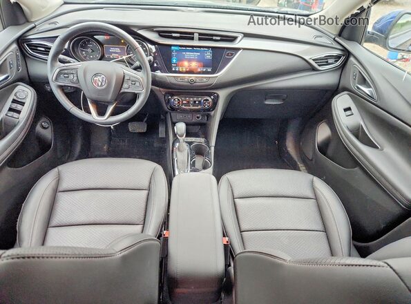 KL4MMGSL4PB127977 2023 BUICK ENCORE Blue Dashboard view