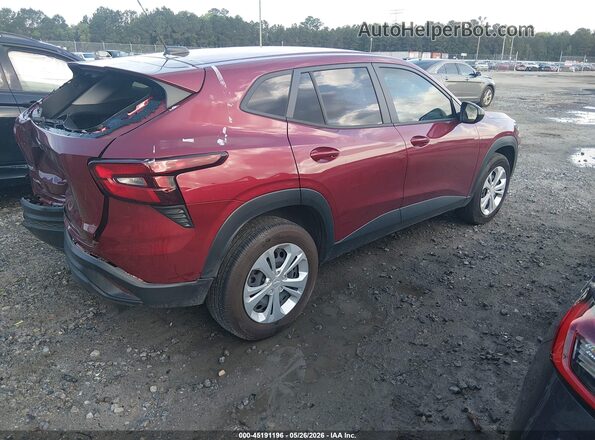 KL77LFE22RC244809 2024 CHEVROLET TRAX Burgundy 